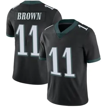 Nike A.J. Brown Men's Limited Philadelphia Eagles Black Alternate Vapor Untouchable Jersey