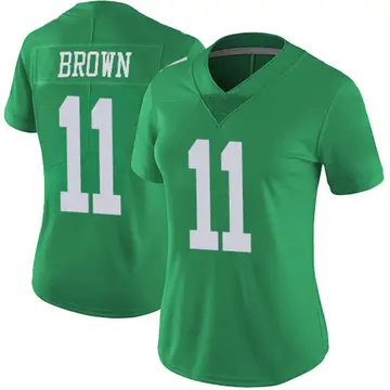 Nike A.J. Brown Women's Limited Philadelphia Eagles Green Vapor Untouchable Jersey