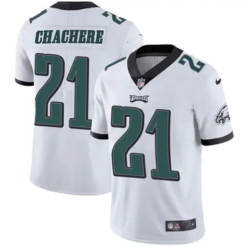 Nike Andre Chachere Youth Limited Philadelphia Eagles White Vapor Untouchable Jersey