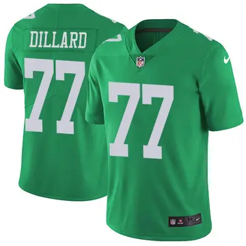 Nike Andre Dillard Men's Limited Philadelphia Eagles Green Vapor Untouchable Jersey