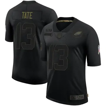 Nike Auden Tate Men's Limited Philadelphia Eagles Black 2020 Salute To Service Jersey