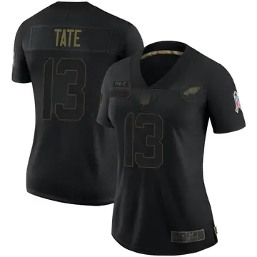 Nike Auden Tate Women's Limited Philadelphia Eagles Black 2020 Salute To Service Jersey