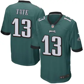 Nike Auden Tate Youth Game Philadelphia Eagles Green Team Color Jersey