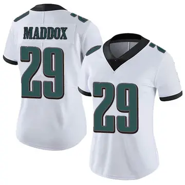 Nike Avonte Maddox Women's Limited Philadelphia Eagles White Vapor Untouchable Jersey