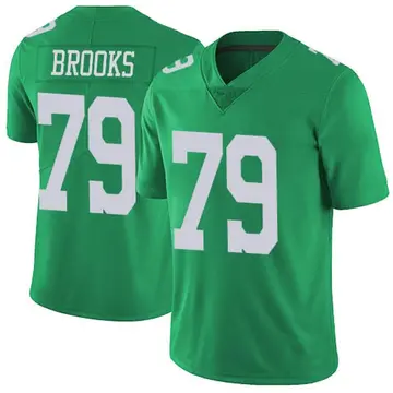 Nike Brandon Brooks Men's Limited Philadelphia Eagles Green Vapor Untouchable Jersey
