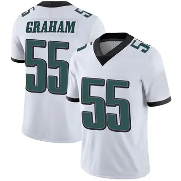 Nike Brandon Graham Men's Limited Philadelphia Eagles White Vapor Untouchable Jersey