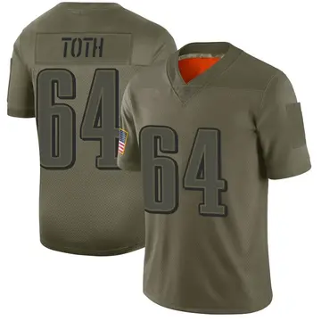 Nike Brett Toth Youth Limited Philadelphia Eagles Camo 2019 Salute to Service Jersey