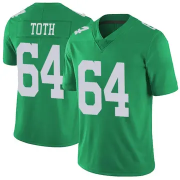 Nike Brett Toth Youth Limited Philadelphia Eagles Green Vapor Untouchable Jersey