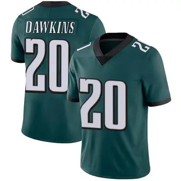 Nike Brian Dawkins Youth Limited Philadelphia Eagles Green Midnight Team Color Vapor Untouchable Jersey