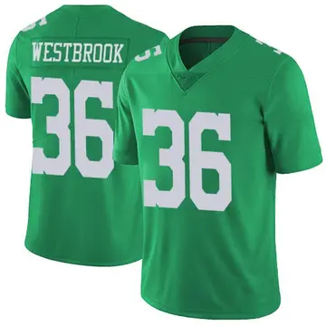 Nike Brian Westbrook Men's Limited Philadelphia Eagles Green Vapor Untouchable Jersey