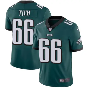Nike Cameron Tom Youth Limited Philadelphia Eagles Green Midnight Team Color Vapor Untouchable Jersey