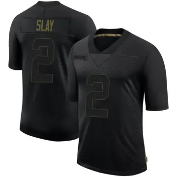 Nike Darius Slay Men's Limited Philadelphia Eagles Black 2020 Salute To Service Jersey