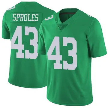 Nike Darren Sproles Men's Limited Philadelphia Eagles Green Vapor Untouchable Jersey