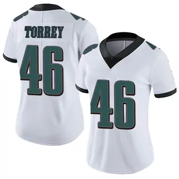 Nike DeAndre Torrey Women's Limited Philadelphia Eagles White Vapor Untouchable Jersey
