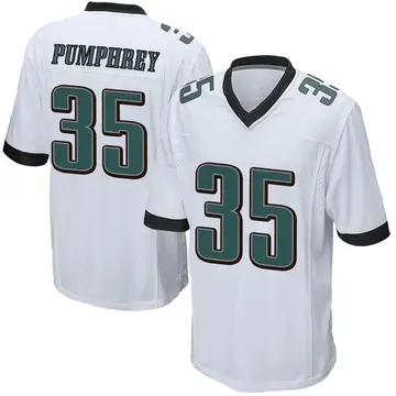Nike Donnel Pumphrey Youth Game Philadelphia Eagles White Jersey