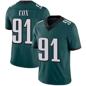 Nike Fletcher Cox Youth Limited Philadelphia Eagles Green Midnight Team Color Vapor Untouchable Jersey