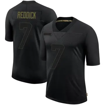 Nike Haason Reddick Men's Limited Philadelphia Eagles Black 2020 Salute To Service Jersey