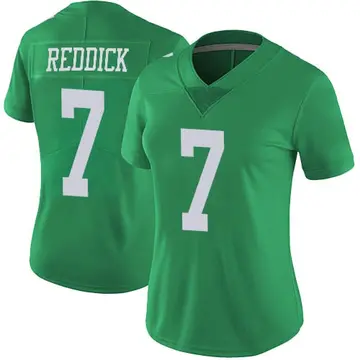 Nike Haason Reddick Women's Limited Philadelphia Eagles Green Vapor Untouchable Jersey