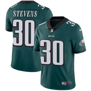 Nike JaCoby Stevens Youth Limited Philadelphia Eagles Green Midnight Team Color Vapor Untouchable Jersey