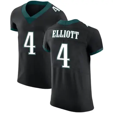 Nike Jake Elliott Men's Elite Philadelphia Eagles Black Alternate Vapor Untouchable Jersey