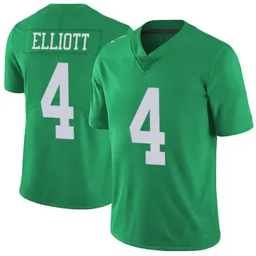 Nike Jake Elliott Men's Limited Philadelphia Eagles Green Vapor Untouchable Jersey