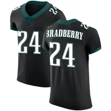 Nike James Bradberry Men's Elite Philadelphia Eagles Black Alternate Vapor Untouchable Jersey