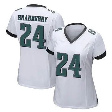 Nike James Bradberry Women's Game Philadelphia Eagles White Jersey