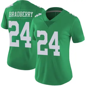 Nike James Bradberry Women's Limited Philadelphia Eagles Green Vapor Untouchable Jersey