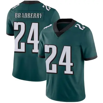 Nike James Bradberry Youth Limited Philadelphia Eagles Green Midnight Team Color Vapor Untouchable Jersey