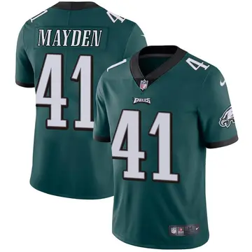 Nike Jared Mayden Youth Limited Philadelphia Eagles Green Midnight Team Color Vapor Untouchable Jersey