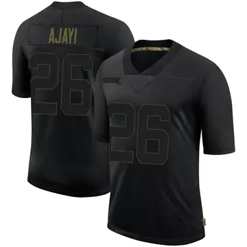 Nike Jay Ajayi Men's Limited Philadelphia Eagles Black 2020 Salute To Service Jersey