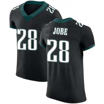 Nike Josh Jobe Men's Elite Philadelphia Eagles Black Alternate Vapor Untouchable Jersey