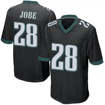 Nike Josh Jobe Men's Game Philadelphia Eagles Black Alternate Jersey