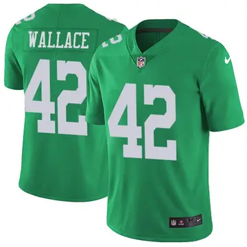 Nike K'Von Wallace Youth Limited Philadelphia Eagles Green Vapor Untouchable Jersey