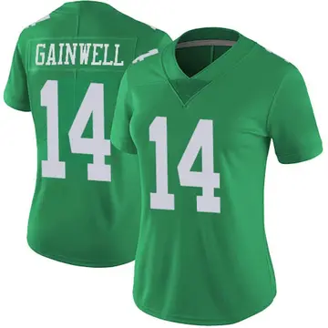 Nike Kenneth Gainwell Women's Limited Philadelphia Eagles Green Vapor Untouchable Jersey