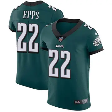 Nike Marcus Epps Men's Elite Philadelphia Eagles Green Midnight Team Color Vapor Untouchable Jersey