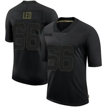 Nike Matt Leo Youth Limited Philadelphia Eagles Black 2020 Salute To Service Jersey