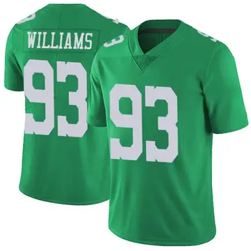 Nike Milton Williams Youth Limited Philadelphia Eagles Green Vapor Untouchable Jersey