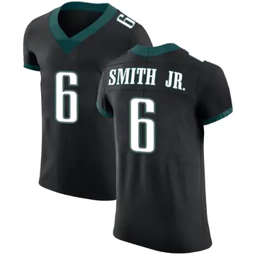 Nike Prince Smith Jr. Men's Elite Philadelphia Eagles Black Alternate Vapor Untouchable Jersey