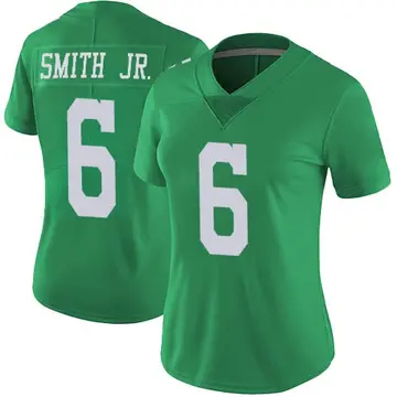 Nike Prince Smith Jr. Women's Limited Philadelphia Eagles Green Vapor Untouchable Jersey