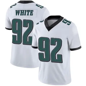 Nike Reggie White Men's Limited Philadelphia Eagles White Vapor Untouchable Jersey