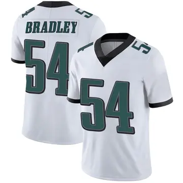 Nike Shaun Bradley Men's Limited Philadelphia Eagles White Vapor Untouchable Jersey