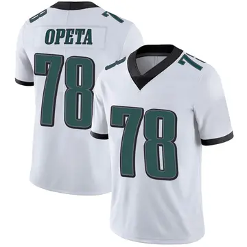 Nike Sua Opeta Men's Limited Philadelphia Eagles White Vapor Untouchable Jersey