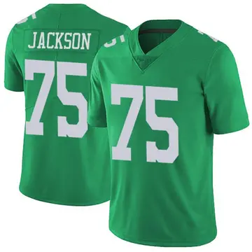 Nike Tarron Jackson Men's Limited Philadelphia Eagles Green Vapor Untouchable Jersey