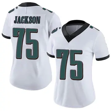 Nike Tarron Jackson Women's Limited Philadelphia Eagles White Vapor Untouchable Jersey