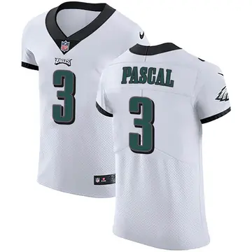 Nike Zach Pascal Men's Elite Philadelphia Eagles White Vapor Untouchable Jersey