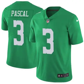 Nike Zach Pascal Men's Limited Philadelphia Eagles Green Vapor Untouchable Jersey