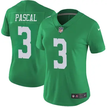 Nike Zach Pascal Women's Limited Philadelphia Eagles Green Vapor Untouchable Jersey